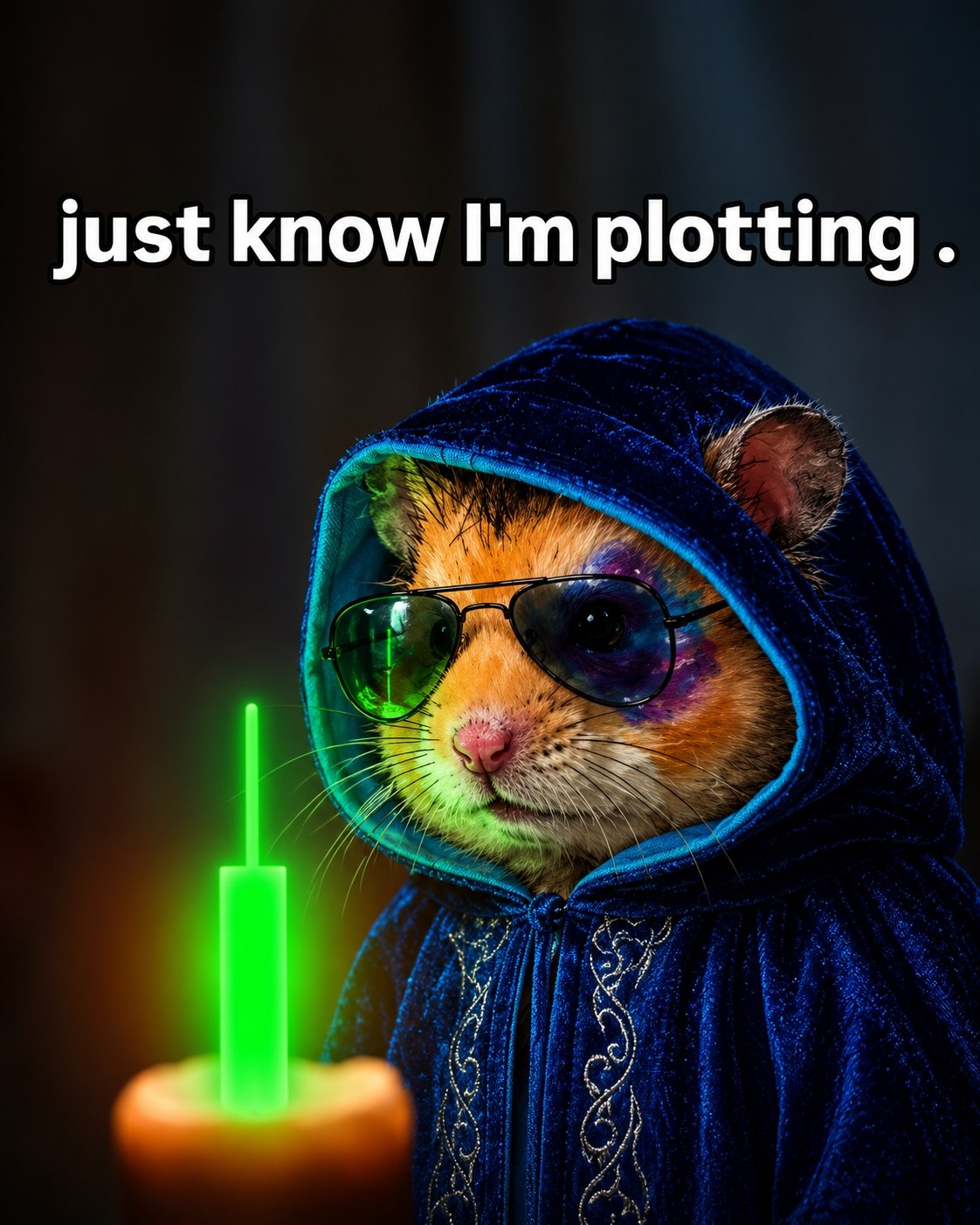 "Plotting" — official art